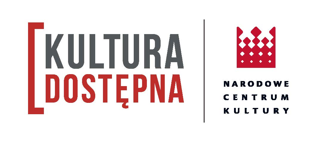 Logo Kultura - Dostępna i Narodowe Centrum Kultury